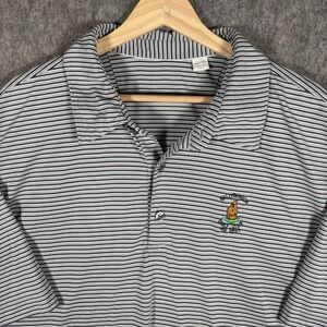 Cutter & Buck Ballybunion Golf Polo Shirt Men's XXL Striped Stretch Golf